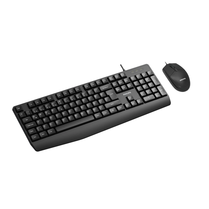 PHILIPS KABLOLU  KLAVYE&amp;MOUSE SET SPT6237B SİYAH