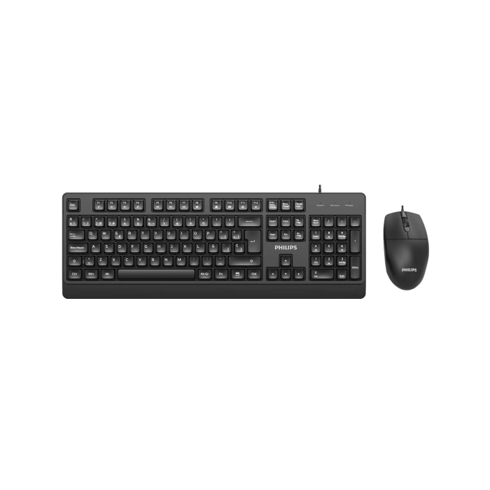 PHILIPS KABLOLU KLAVYE&amp;MOUSE SET SPT6247B SİYAH
