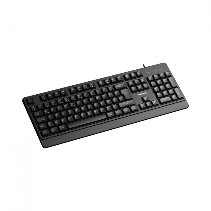 PHILIPS KABLOLU KLAVYE SPK6247B SİYAH