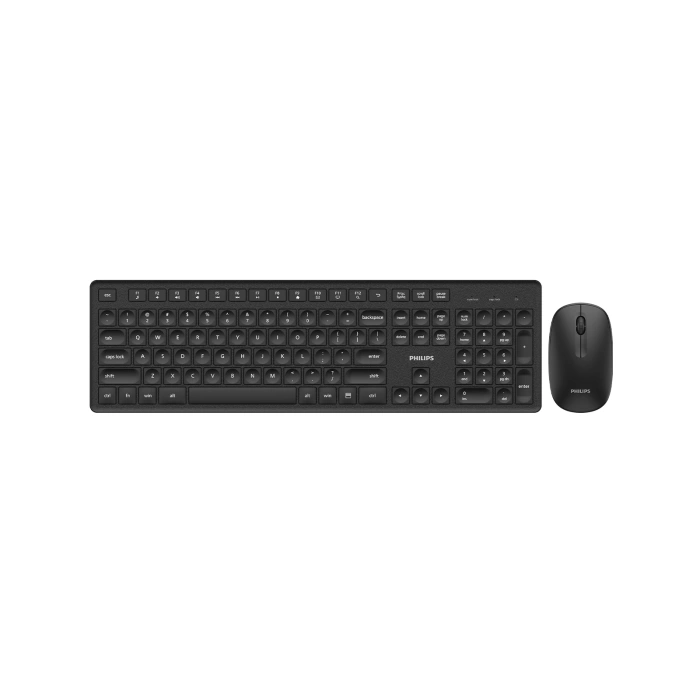 PHILIPS KABLOSUZ KLAVYE&amp;MOUSE SET SPT6318B SİYAH