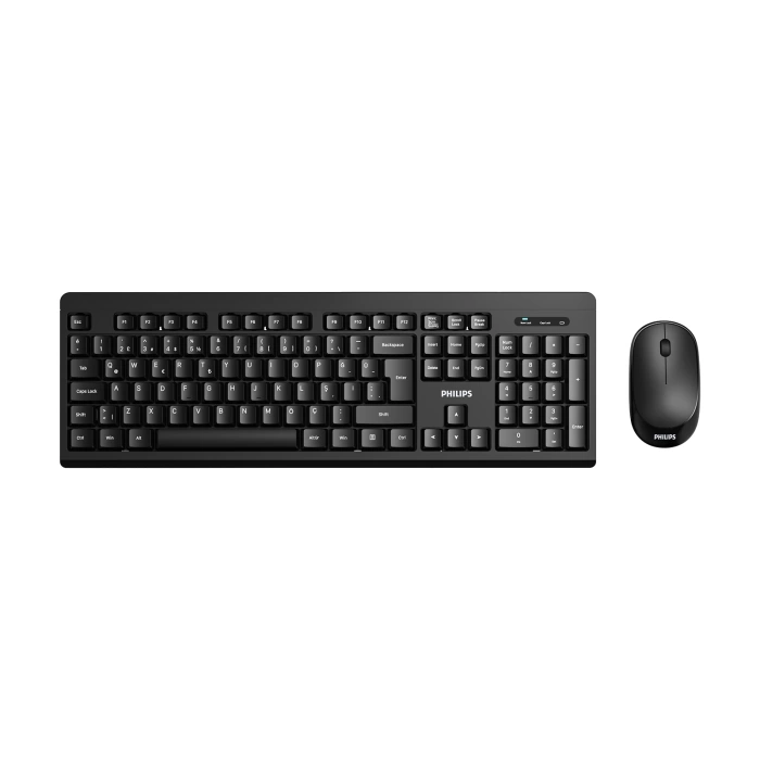 PHILIPS KABLOSUZ  KLAVYE&amp;MOUSE SET SPT6324 SİYAH