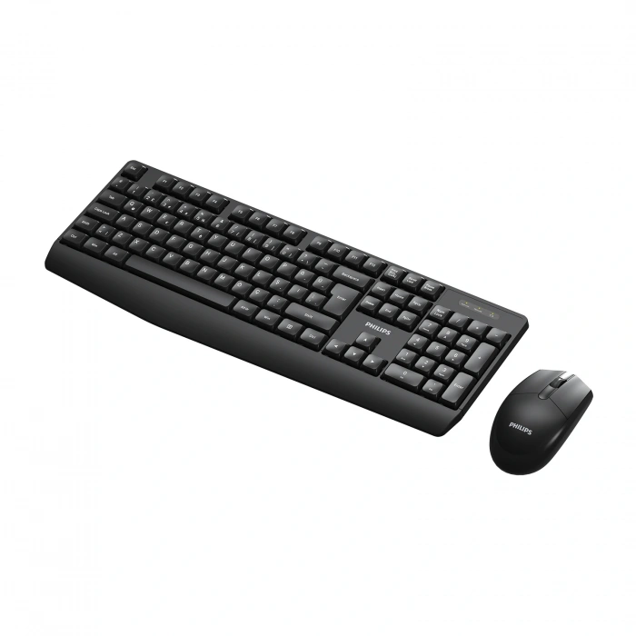 PHILIPS KABLOSUZ  KLAVYE&amp;MOUSE SET SPT6337 SİYAH