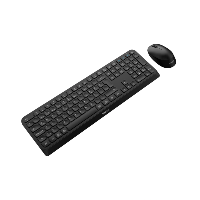 PHILIPS KABLOSUZ  KLAVYE&amp;MOUSE SET SPT6407 SİYAH