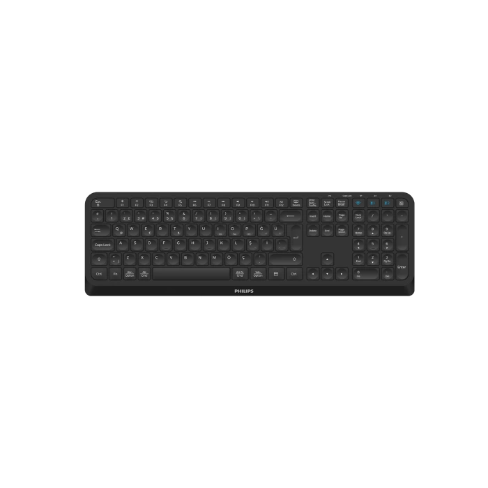 PHILIPS KABLOSUZ  KLAVYE&amp;MOUSE SET SPT6407 SİYAH
