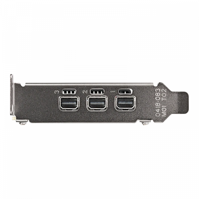 PNY VCNT400 4GB DDR6 64Bit 3 xDISPLAY ÇIKIŞLI PASİF SOĞUTUCULU YAPAY ZEKA AI EKRAN KARTI  (VCNT400-4GB-SB)