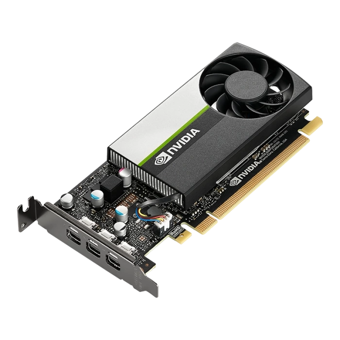 PNY VCNT400 4GB DDR6 64Bit 3 xDISPLAY ÇIKIŞLI PASİF SOĞUTUCULU YAPAY ZEKA AI EKRAN KARTI  (VCNT400-4GB-SB)