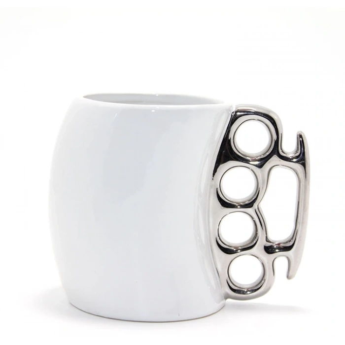 Porselen Muşta Tasarımlı Kupa Bardak Yalk339