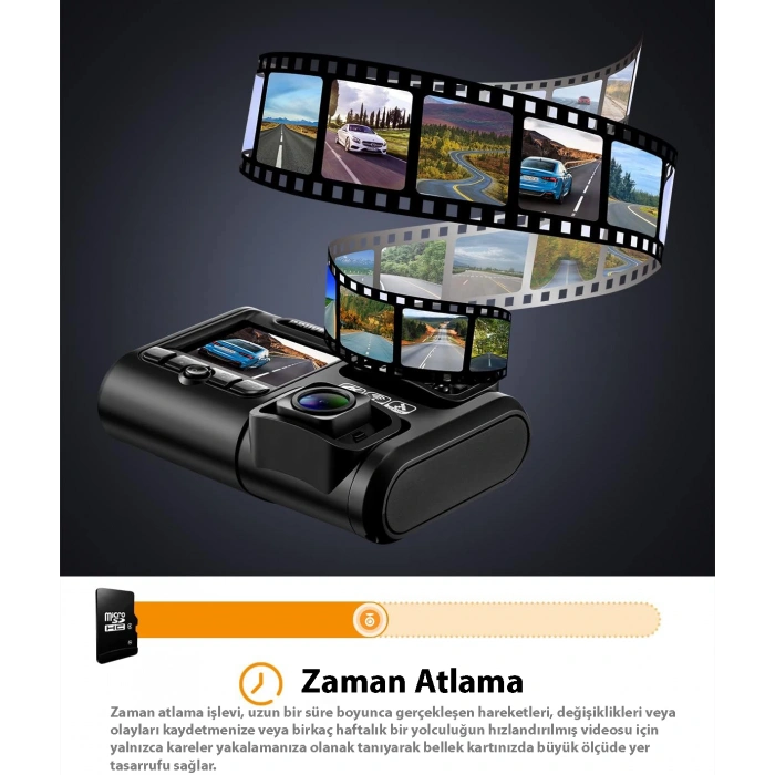 PRUVEEO D30 WI-FI 4K ARAC KAMERASI
