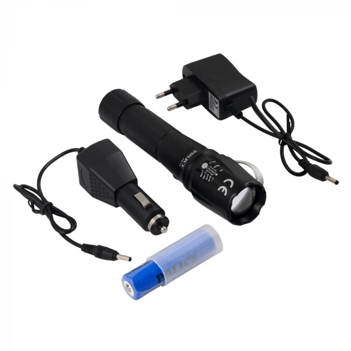 Ps-46 Xml6 Led 5 Kademeli Zoomlu Şarjlı El Feneri