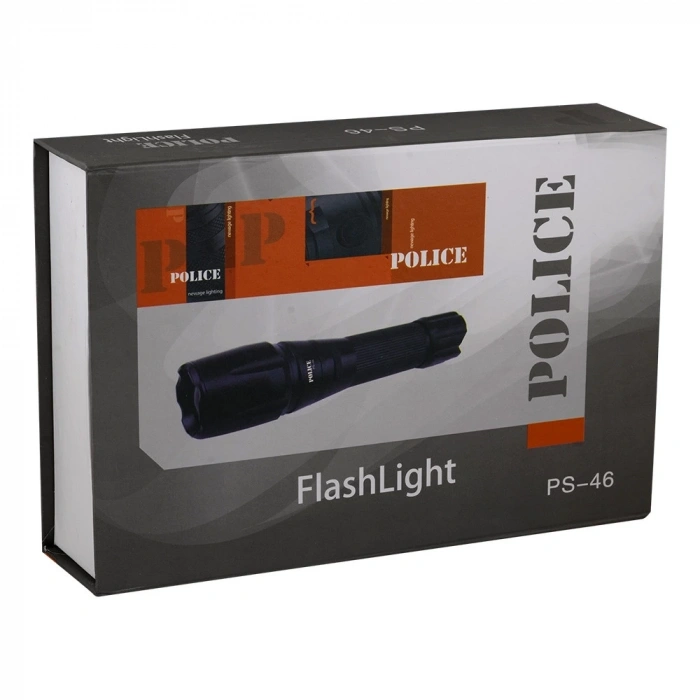 Ps-46 Xml6 Led 5 Kademeli Zoomlu Şarjlı El Feneri