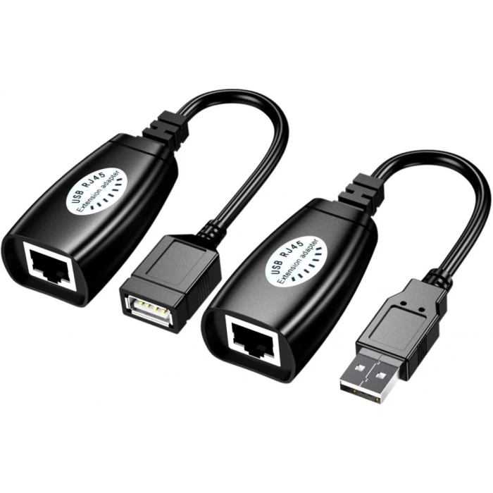 QPORT Q-UX2 60M USB EXTENDER 2&apos;Lİ PAKET