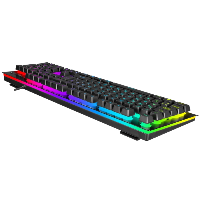 RAMPAGE MIRACLE K2 SIYAH USB RGB Q KLAVYE