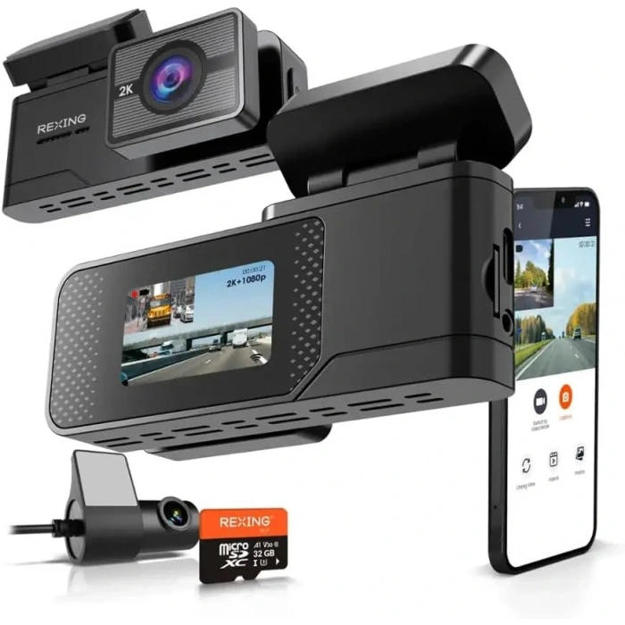 REXING C2 2K WIFI 32GB SD KART