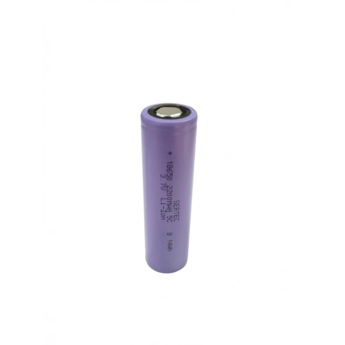 Sertec 18650 3.7v 2200 Mah 5c Li-ıon Şarjlı Pil