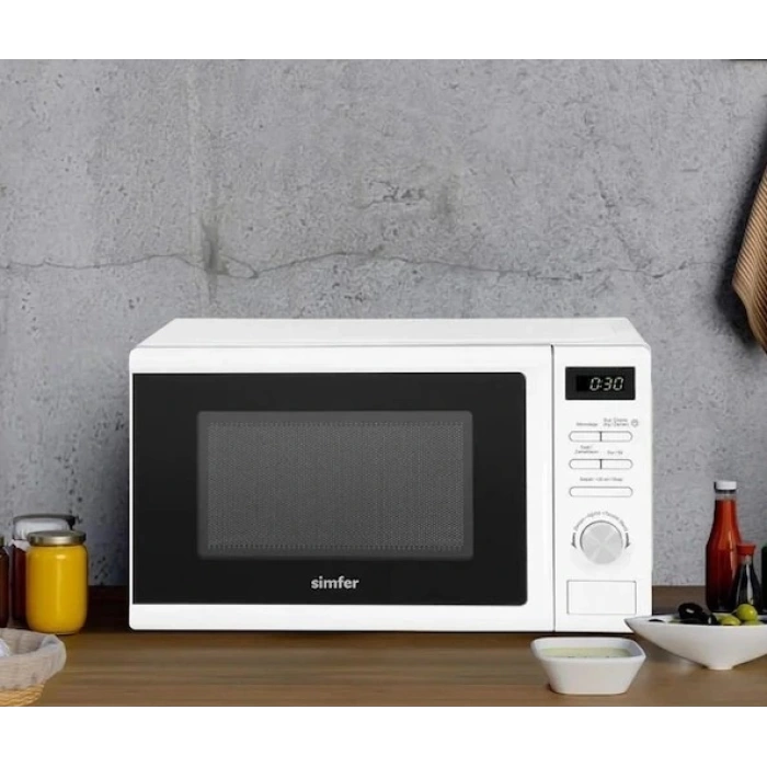 SIMFER SK 4602W BEYAZ 20 LT MIKRODALGA FIRIN