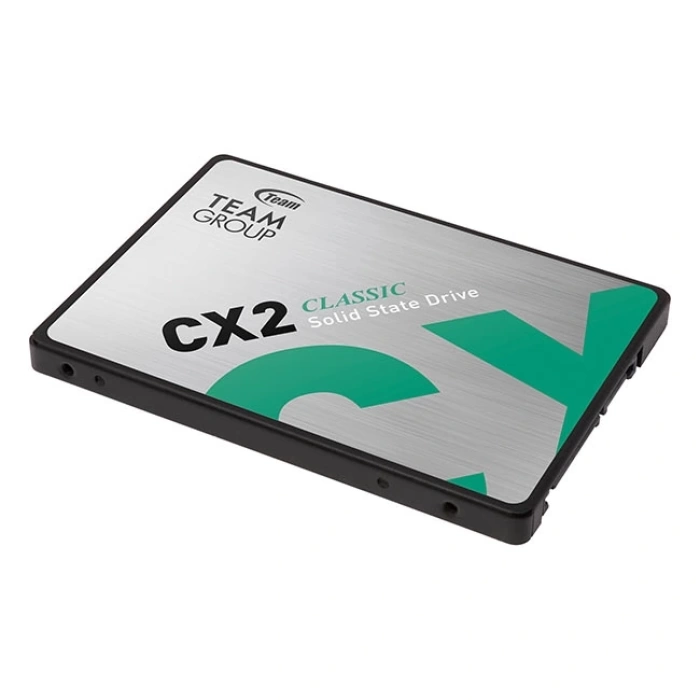 Team CX2 256GB 520/430MB/s 2.5; SATA3 SSD Disk (T253X6256G0C101)