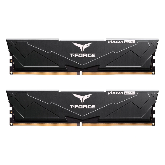 Team T-Force Vulcan Black 32GB 2x16GB 6000Mhz CL38 Ram (FLBD532G6000HC38JDC01)