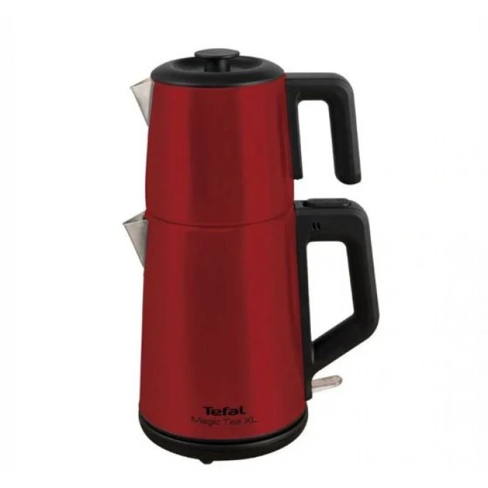 TEFAL MAGIC TEA XL 1650W CELIK KIRMIZI CAY MAKINES