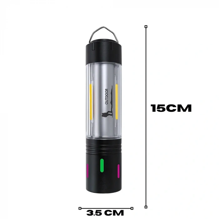 Tg Led Şarjlı Kamp Lambası Ortam Odak Aydınlatma Wt-736