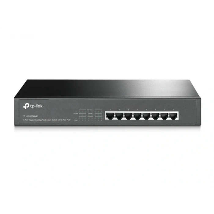 TP-LINK TL-SG1008MP 8PORT 10/100/1000 YÖNETİLEMEZ POE SWITCH