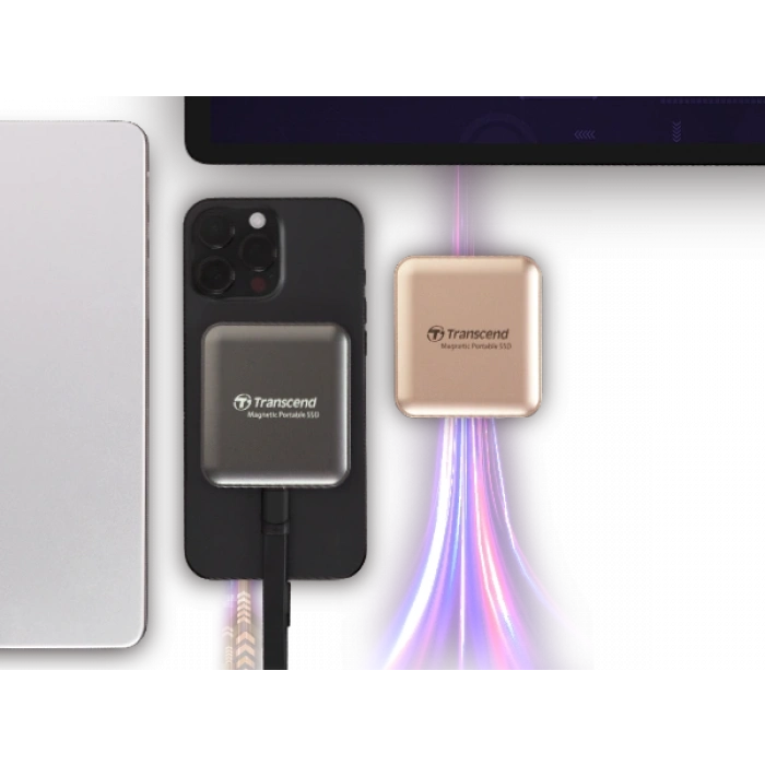 Transcend ESD420 Portable 1TB MagSafe Bej SSD (TS1TESD420G)