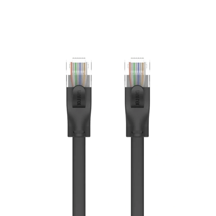 UNITEK CAT6 PATCH KABLO 15MT FLAT 1GBPS, SİYAH (C1814GBK)