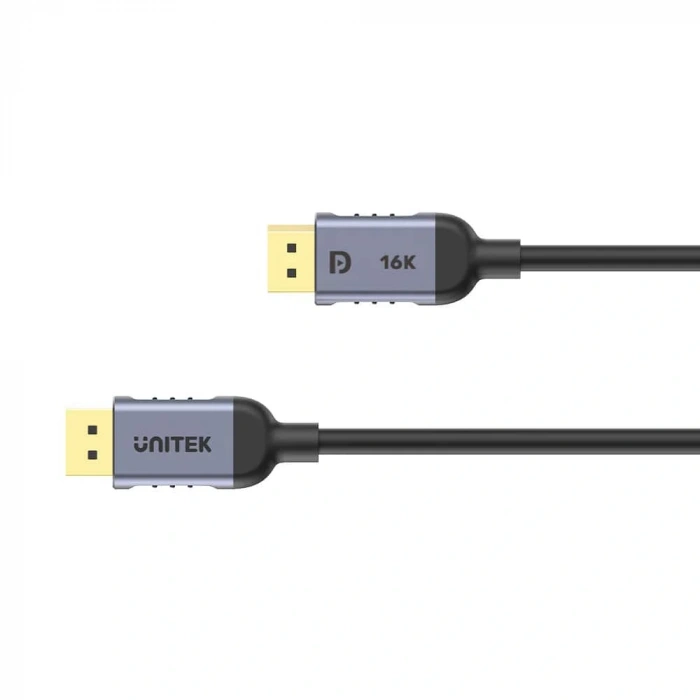 UNITEK DISPLAY PORT 2.1 %100 BAKIR 2MT 16K&amp;60Hz (C1626GY01-2M)