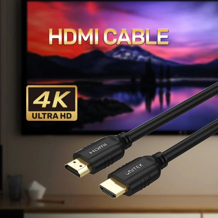 UNITEK HDMI2.0 KABLO 3MT 4K&amp;60Hz (C11079BK-3M)