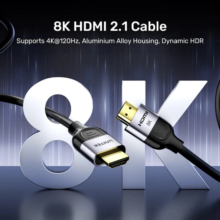 UNITEK HDMI2.1 KABLO 3MT 8K&amp;60Hz (C11086GY01-3M)