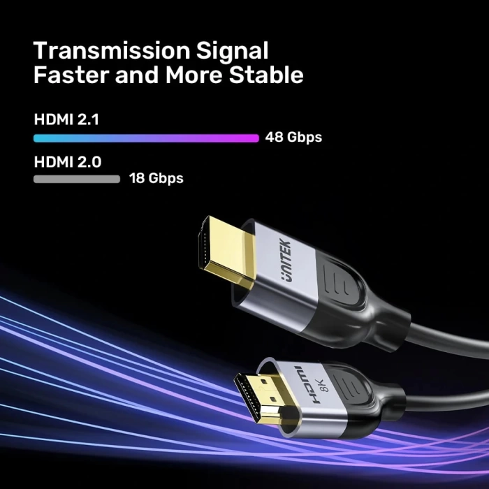 UNITEK HDMI2.1 KABLO 3MT 8K&amp;60Hz (C11086GY01-3M)