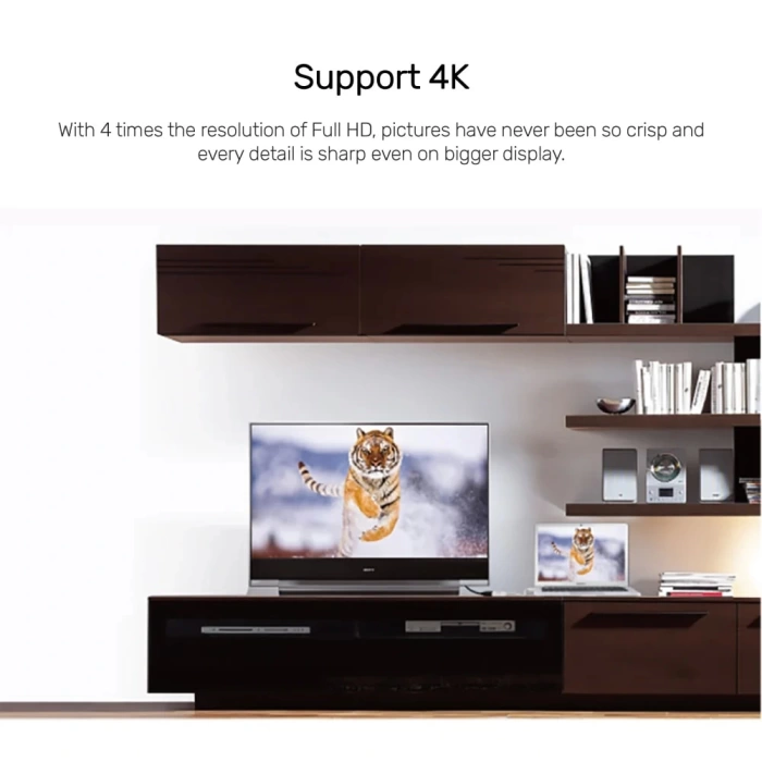 UNITEK MINI DISPLAYPORT TO HDMI DÖNÜŞTÜRÜCÜ 4K&amp;30Hz (Y-6331)