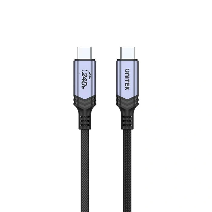 UNITEK TYPE-C HIZLI ŞARJ KABLOSU 2MT 240W (C14110GY-2M)
