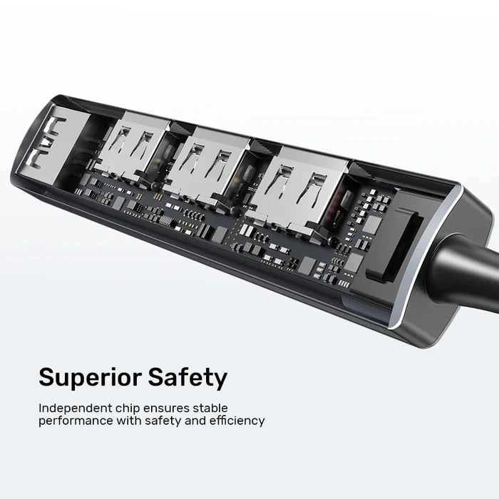 UNITEK TYPE-C TO 4 PORT USB HUB (USB3.0 + 3xUSB2.0) (H1208B)