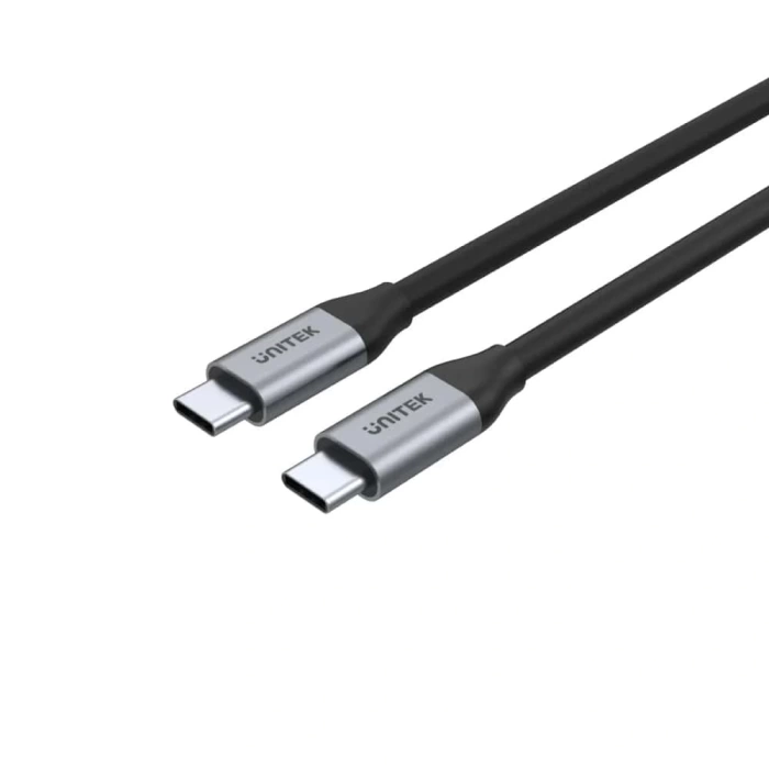 UNITEK USB-C 3.2 KABLO 2MT 5GBPS, 100W PD, 4K&amp;60Hz  (C14091ABK)