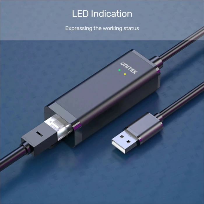UNITEK USB TO MEGABIT ETHERNET DÖNÜŞTÜRÜCÜ (Y-1468)