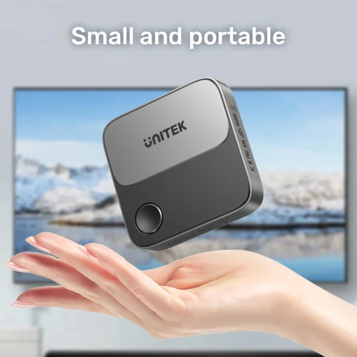UNITEK WIRELESS 4K&amp;60Hz KABLOSUZ GÖRÜNTÜ AKTARICI (V1162B01)