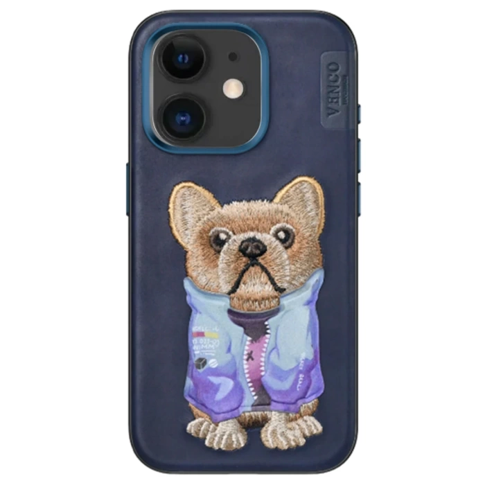 Venco iPhone 11 Cute Desenli Kapak - Lacivert