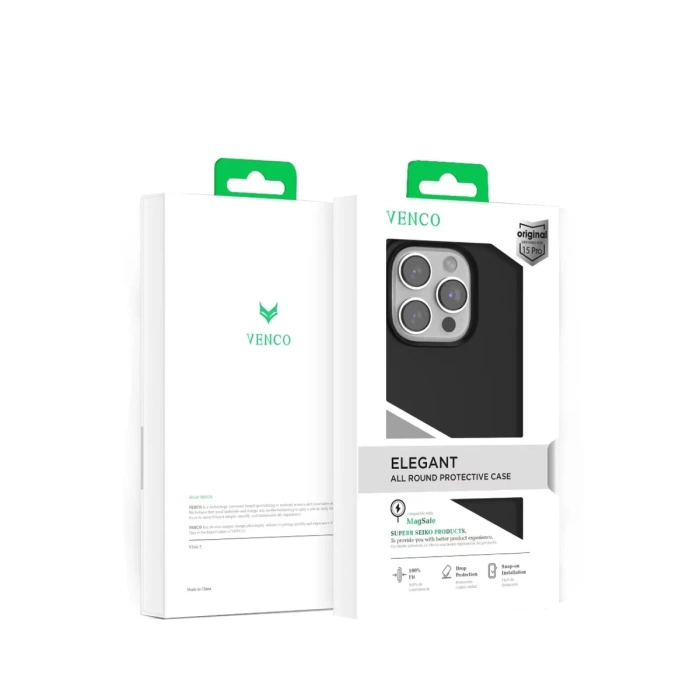 Venco iPhone 11 Home Magsafe Kapak - Siyah