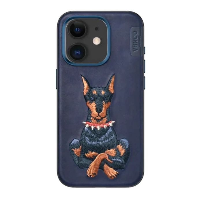 Venco iPhone 11 Perma Desenli Kapak - Lacivert