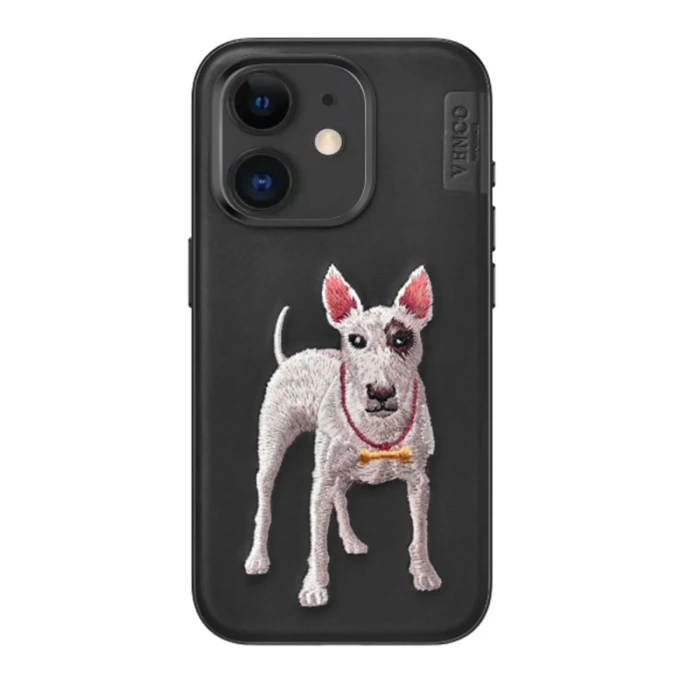 Venco iPhone 11 Perma Desenli Kapak - Siyah