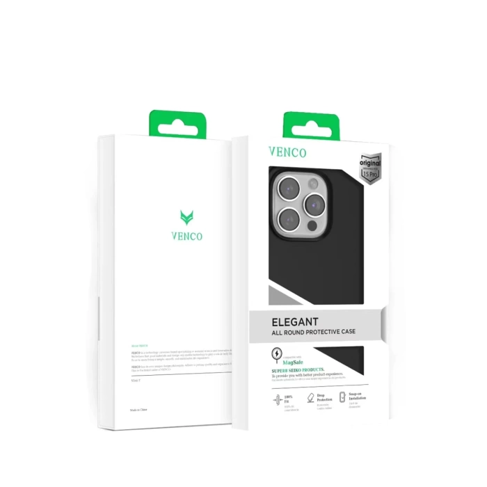 Venco iPhone 14 Pro Home Magsafe Kapak - Siyah