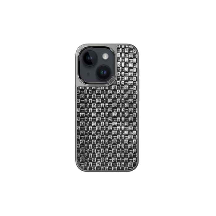 Venco iPhone 15 Brand Kapak - Gümüş