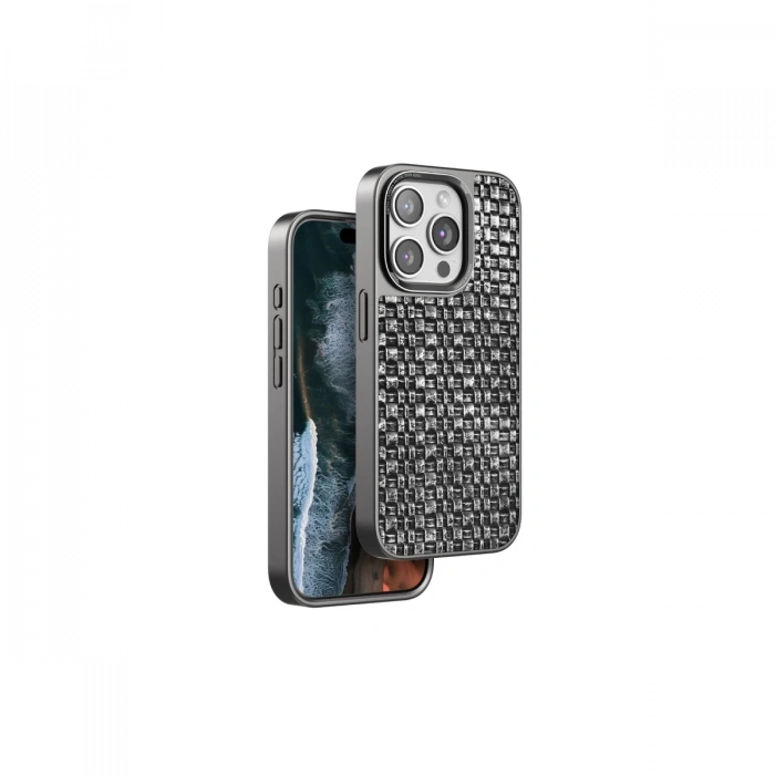 Venco iPhone 15 Pro Max Brand Kapak - Gümüş
