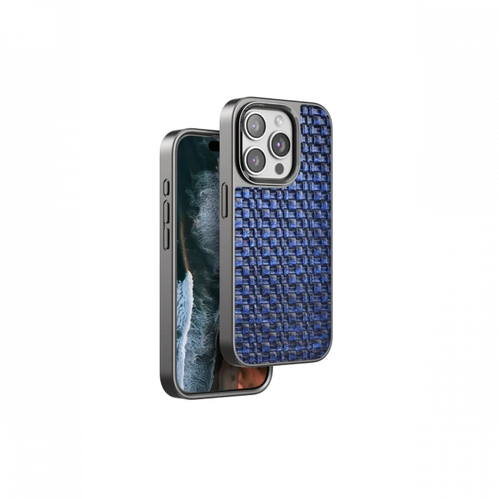Venco iPhone 15 Pro Max Brand Kapak - Lacivert