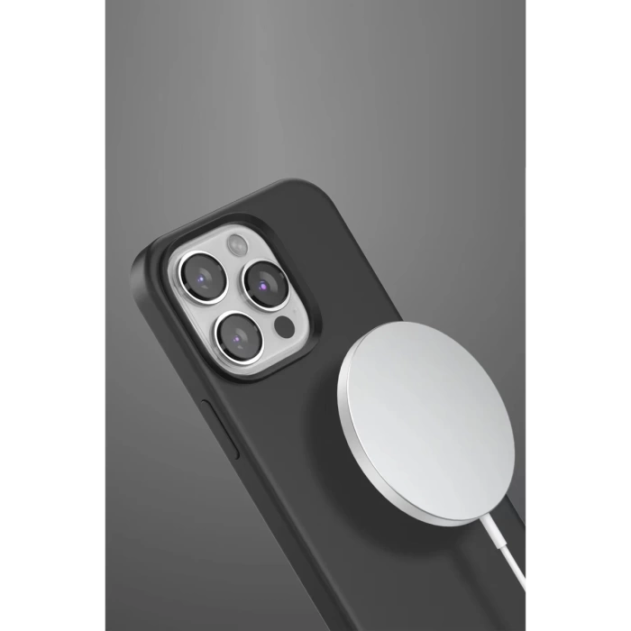 Venco iPhone 15 Pro Max Home Magsafe Kapak - Derin Mor