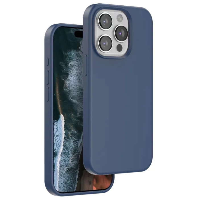 Venco iPhone 15 Pro Max Home Magsafe Kapak - Lacivert