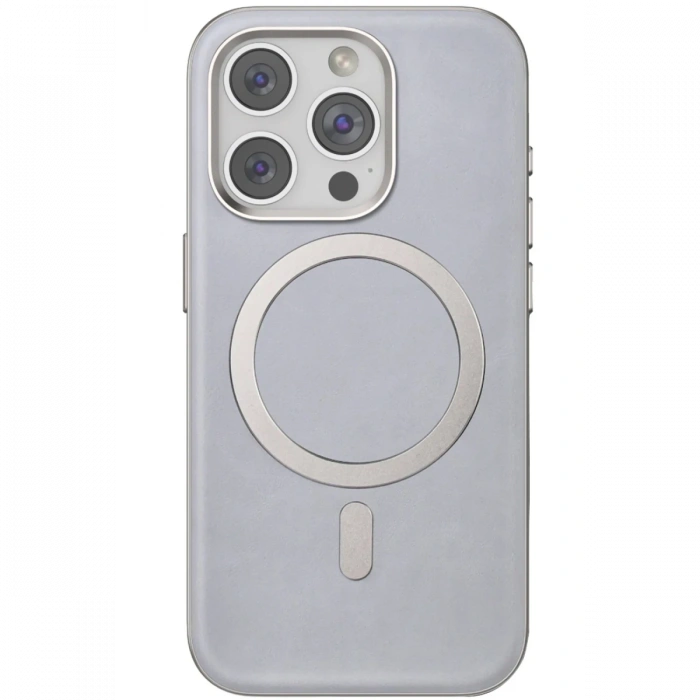 Venco iPhone 15 Pro Max Puskas Magsafe Kapak - Titan Gri