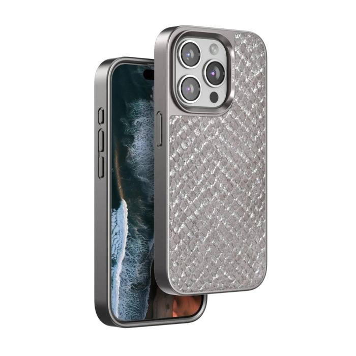 Venco iPhone 15 Pro Max Viper Kapak - Titan Gri
