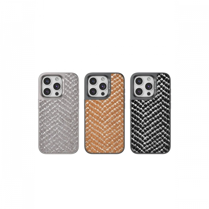 Venco iPhone 15 Pro Max Viper Kapak - Titan Gri