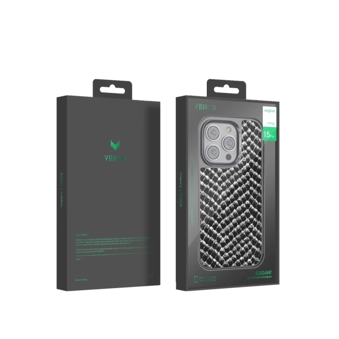 Venco iPhone 15 Pro Max Viper Kapak - Titan Gri